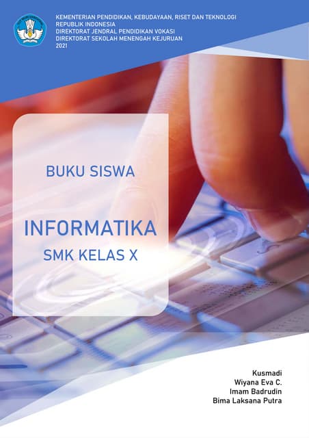 Buku Informatika SMK Kelas X | Kurikulum Merdeka