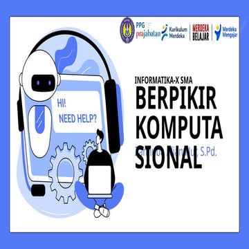 MODUL AJAR KODING KELAS 10 DEEP LEARNING CP 046 2025 | PDF
