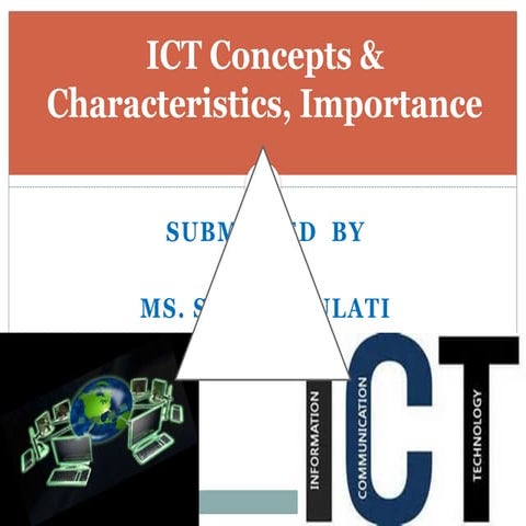 Usage of ict in daily life | PPT