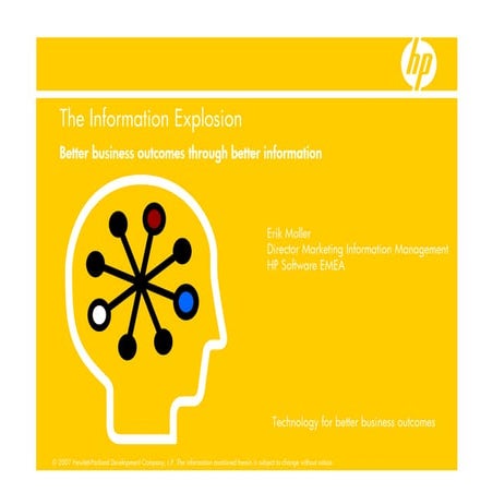Information Explosion - Erik Moller
