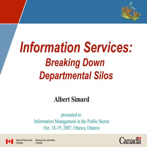 Information Services: Breaking down Departmental Silos