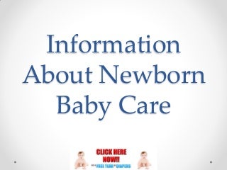 Information about newborn baby