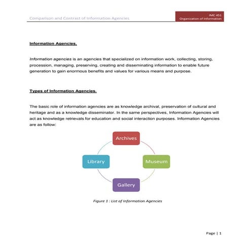 Information Agencies