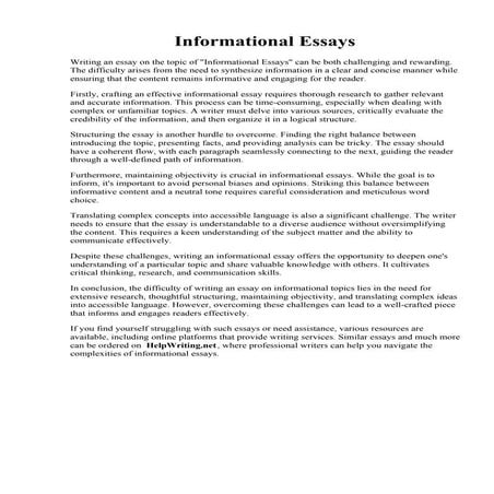 Informational Essays.pdf