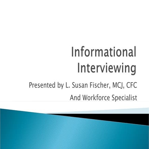 Informational Interviewing Ii Non Wctc No Anim