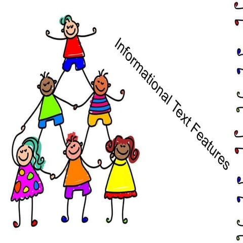 informational text features PP for middle school