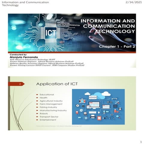 Information and communication Technologypart2