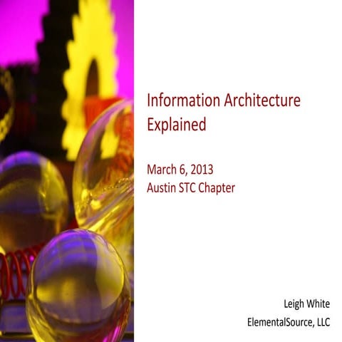 Information Architecture Explained