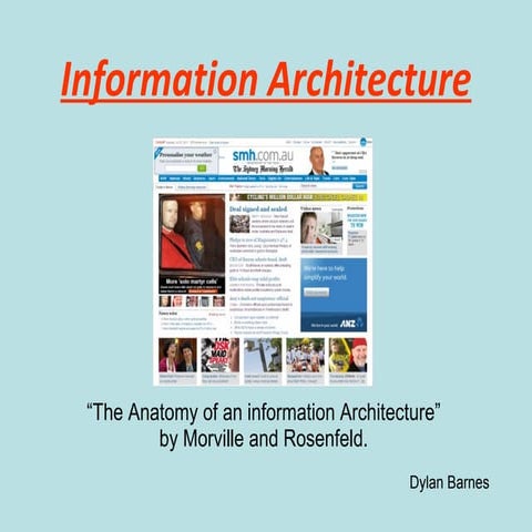 Information architecture | PPT