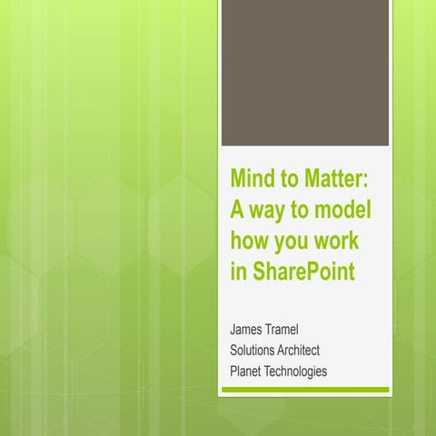 Information architecture in share point 2010