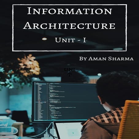 Information architecture unit i