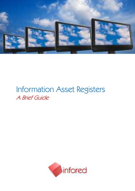 Managing Information Asset Register