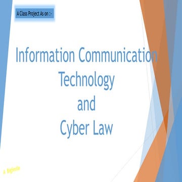 Information communication technology