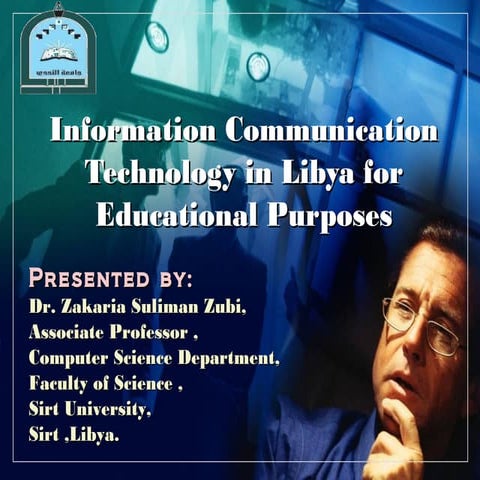 Information communication technology in libya for educational purposes