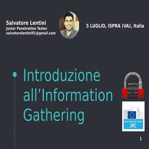 Introduzione all'Information Gathering