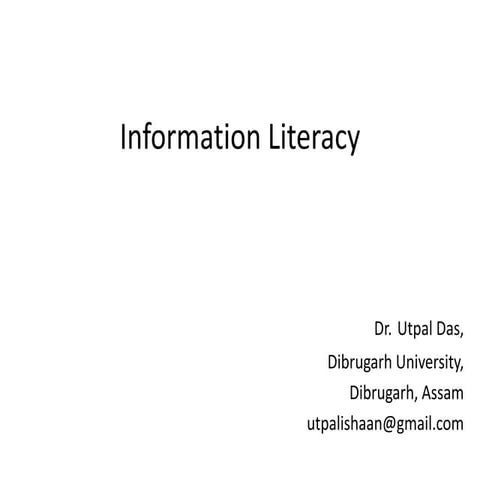 Information literacy