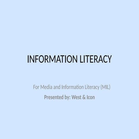 Information_Literacy-Report- Social Media.pptx