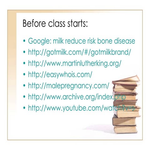 Information Literacy Session 5