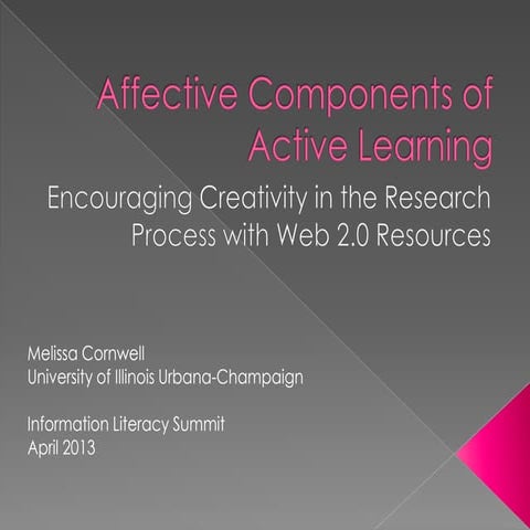 Information Literacy Summit Presentation