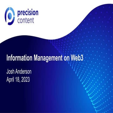 Information Management on Web3