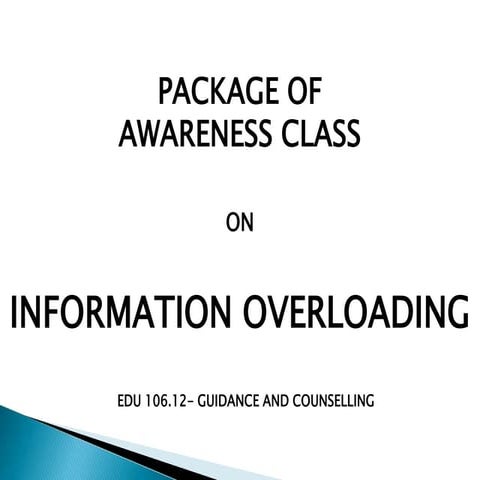Information overload