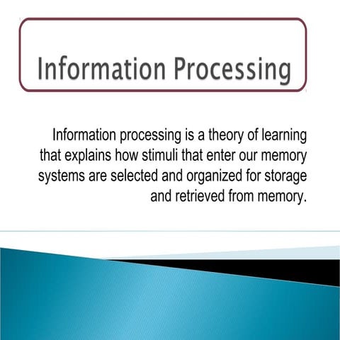 Information processing | PPT