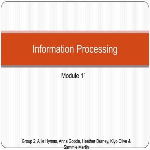 Information processing
