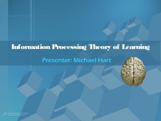 Information Processing Theory(IPT) | PPTX | Data Storage and ...