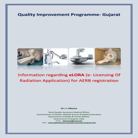 Information regarding e lora for AERB registration
