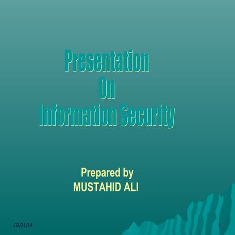 Information security | PPT