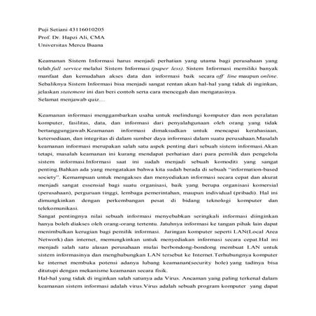 Information security