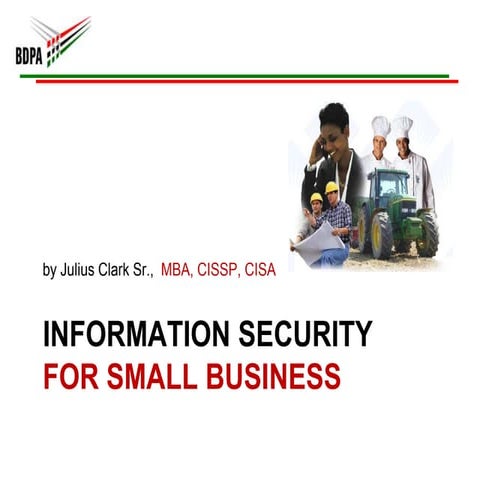 Information security for small business