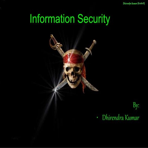 Information security Presentation  