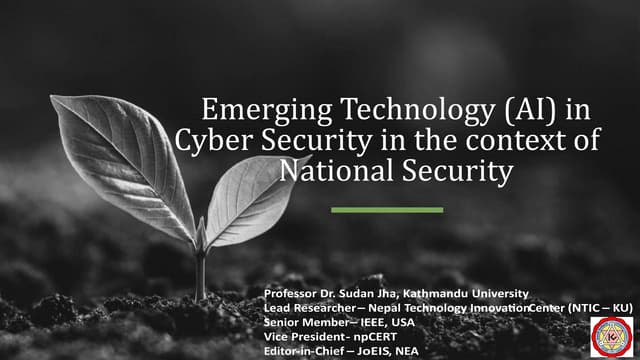 Information Security Response Team Nepal_npCERT_Vice_President_Sudan_Jha.pdf
