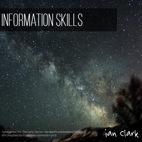 Information skills