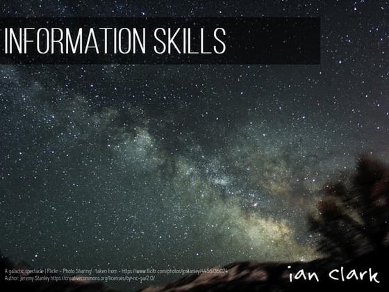 Information skills