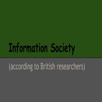Information society