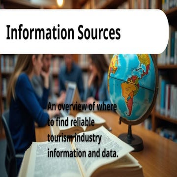 Information Sources in Tourism Promotion Services