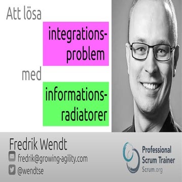 Informationsradiatorer NFI Systemunderhåll 2015-12-01