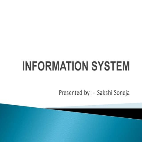 Information system