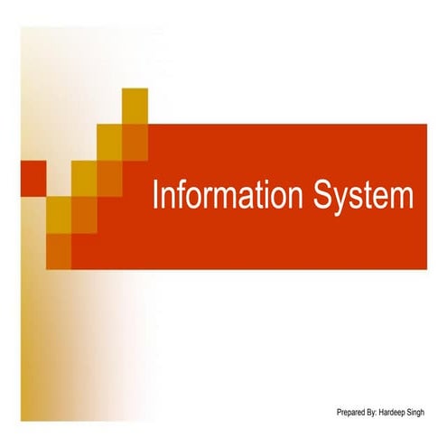 Information system slides in pdf for students