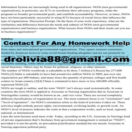 Information System are increasingly being used in all organizations..pdf