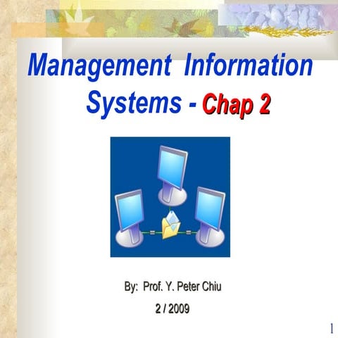 Information systems in the enterprise