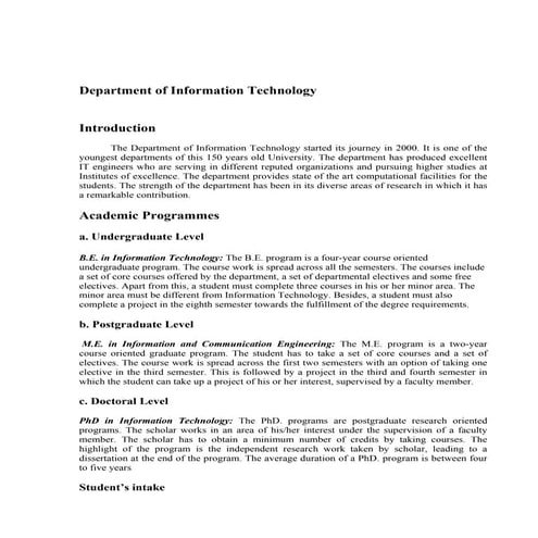 Information technology