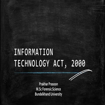 Information Technology Act, 2000