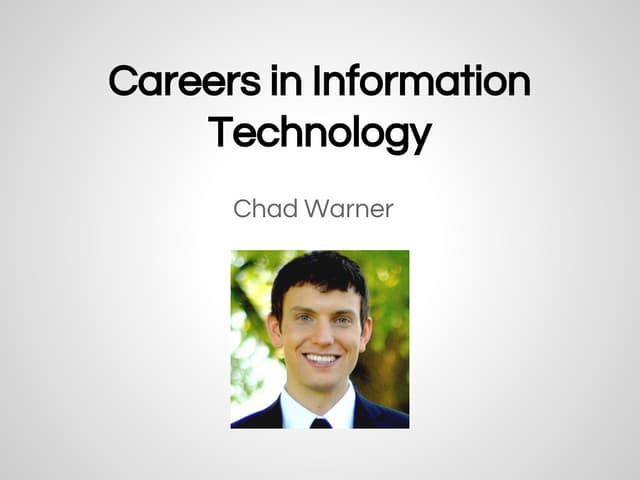 Information Technology Careers
