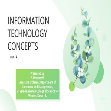 INFORMATION TECHNOLOGY CONCEPTS. unit - 4 pptx.pptx