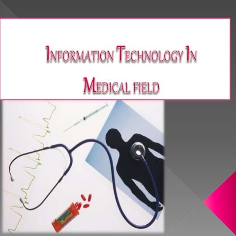 Computer Applications in Health Care | PPT
