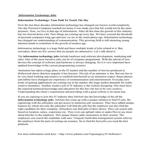 Information Technology practical assignment | PDF