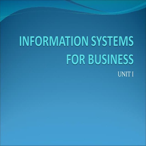 Information Technology on business